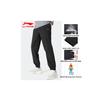 Li Ning Lightweight Fitness Casual Loose Cuffed Knit Sports Pants Men bottoms Black AYKT531-1