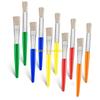 W89C Colorful Paint Brush for Student Acrylics Oil Gouache Watercolor Painting