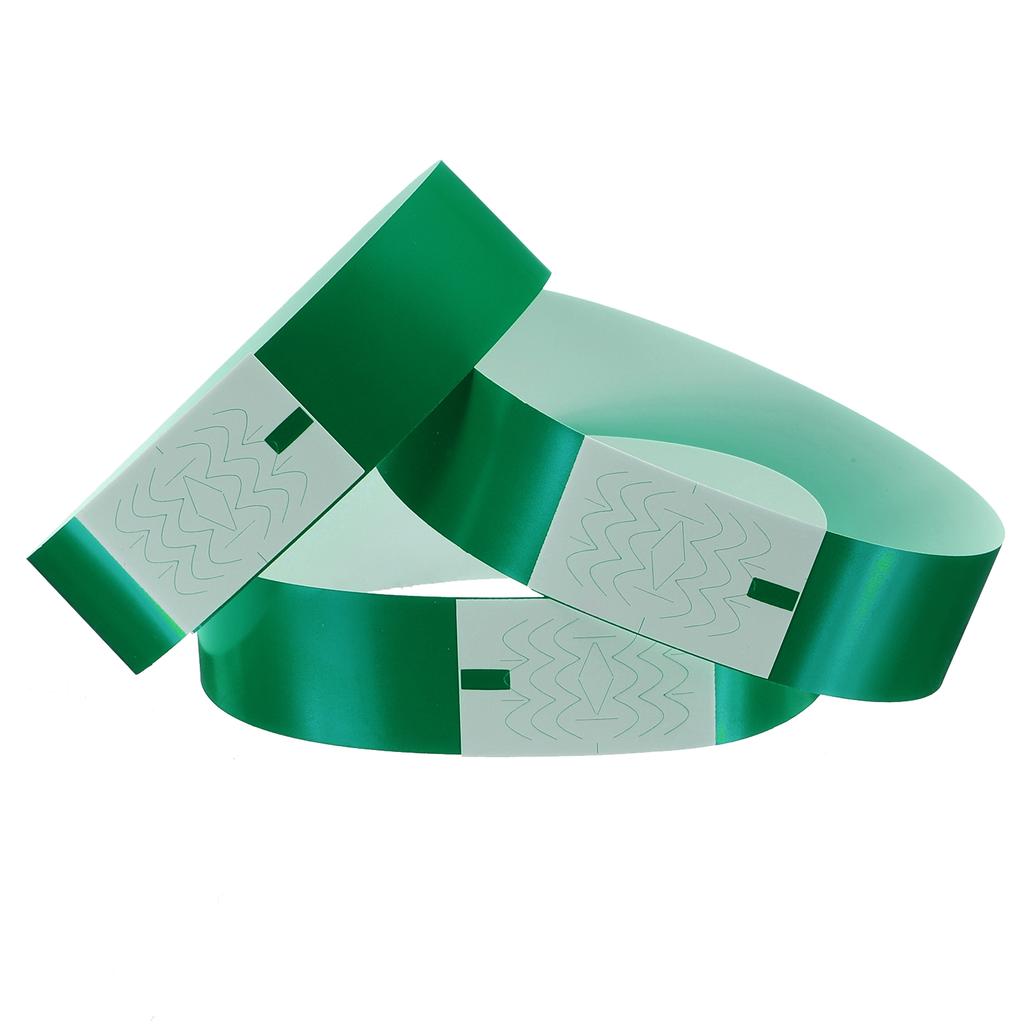 100Pcs Paper Wristbands Neon Party Wristbands Colored Wristbands Waterproof Paper Club Arm Bands for Events Party Concert Bar