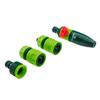 Set with Straight Sprinkler, Connectors, 1/2" Tap Connector