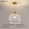 Vintage French Crystal Pendant Light for Entrance, Hallway, Balcony, Bedside, and Bar