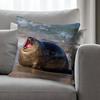 Seal Sea Anime Celebrity Merchandise AllMatch Printed Pillow Case Sofa Car Office Room Decoration Protector