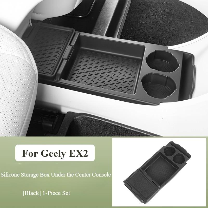 For Geely EX2 Proton eMAS 5 Silicone Center Console Lower Storage Box
