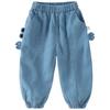 DAVE&BELLA Boys' Lyocell Denim Anti-Mosquito Pants