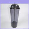 Plastic Multipurpose Storage Tube With Lid For Kitchen And Desk Organization