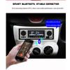 1din 5513 Car MP3 Player with FM Modulator, Bluetooth Music, Vintage Audio, USB Stereo Radio with AUX Function, Hands-Free AUX