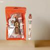1Set Cute Cartoon School Supplies Creative Gift Cartoon Capybara Pattern Stationery Set Student Learning Stationery Set