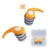 1 Pair Ear Plugs Soft Silicone Noise Reducing Reusable Earplugs For Sleeping Work Studying Travel Concert Snoring