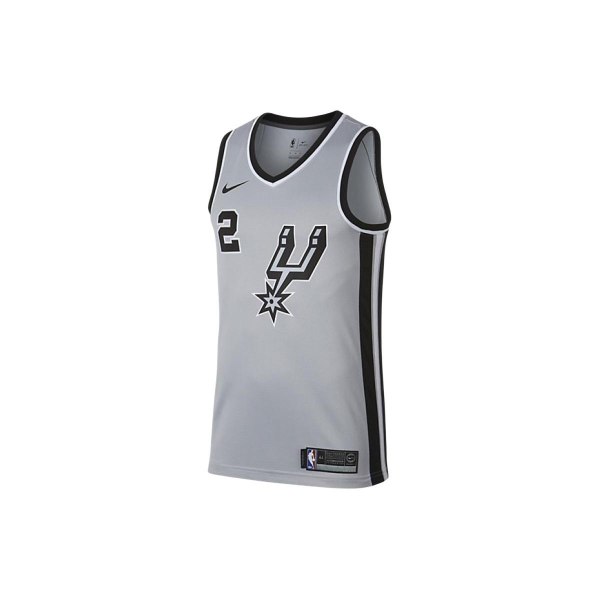 

Nike Kawhi Leonard Statement Basketball Jersey Men s Gray 877224-007 XXL