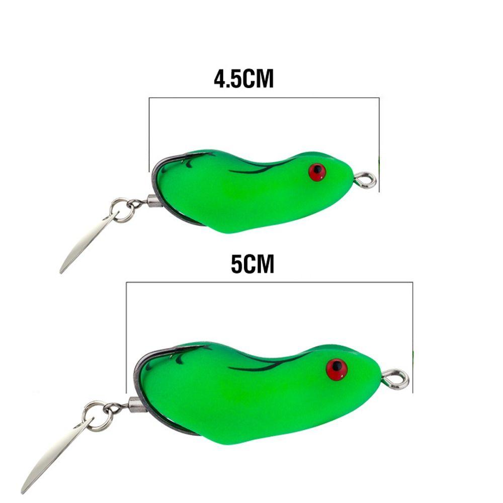 7g/12g Frog Lure Mini Crankbait Fishing Gear Jump Frog Bait  Ice Fishing
