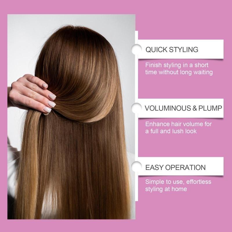 Wireless Hair Straightening Brush, 30s Fast Heat Ionic Ceramic Straightener Comb, Portable Cordless Quick Styling Tool for Travel & Daily Touch-Ups