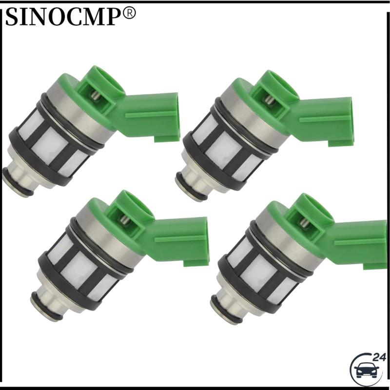

4pcs Fuel Injectors 16600-1S700 166001S700 842-18125 for 1996-2004 Nissan Frontier Pickup Xterra 2.4L L4 FJ397 Injector Nozzle