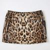 Sexy Shortts2025 Summer New Foreign Trade Women Leopard Print Print Sequins Tight Gyaru Sexy hot pants