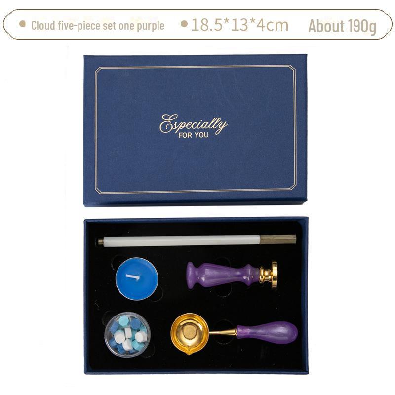 Creative Retro Multi-Color Wax Pellets Gift Box for Sealing Envelopes