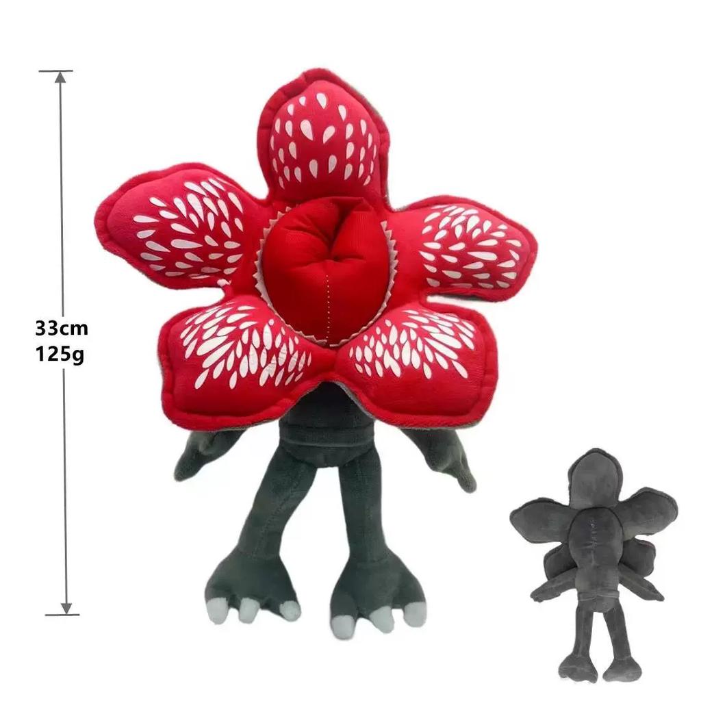 Cartoon Anime Plush Dolls Eleven Mike Demogorgon Stuffed Toy Man-Eating Flower Gift For Friends And Anime Lovers Halloween Decor