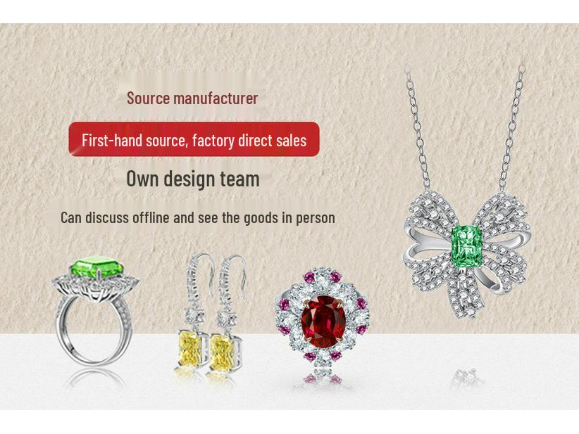 2025 Yuntong 925 Silver Lab-Grown Blue Sapphire & Diamond Pendant Necklace for Women, European & American Style.