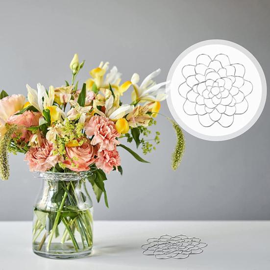 

1/3/4 шт. держатель для цветов из нержавеющей стали держатель для цветочных композиций многоразовый инструмент для аранжировки цветов для дома