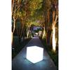 LED Outdoor Wired Stool Light Cube - - Carry W40 - White - 10W - Height 40cm