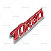 1Pc Applicable To Cruze Malibu Turbo Modified Metal Car Emblem Rear Decal Word Decal.