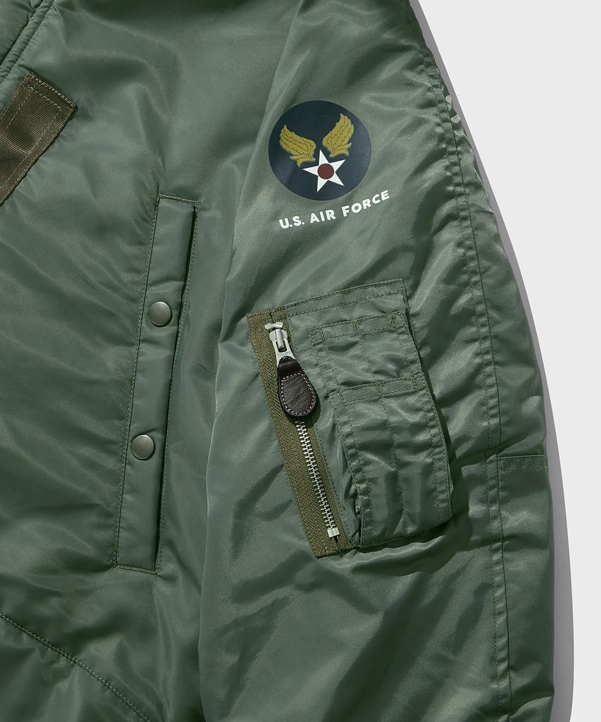 Outstanding N3B Flight Parka(Wool Insulation)_Sage Green