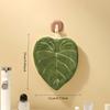 Household Maple Leaf Hand Wipes Multi Functional Thick Absorbent Wipes Kitchen and Bathroom Hooks Coral Velvet Handkerchiefs