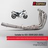 Stainless Steel Exhaust Front Pipe for GSX1300R Hayabusa (2021-2025) Motorcycle Mods