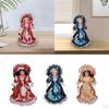 40cm Porcelain Miniature People,Elegant Dollhouse Collectible,Lady In Dress,Ceramic Doll,Model for