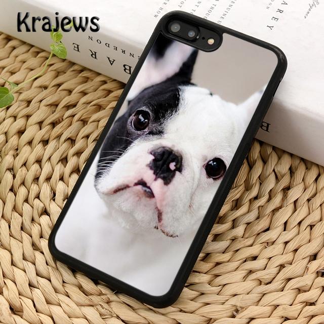 French Bulldog Silicone Soft Phone Case Cover For iPhone 17 Air 16 15 14 plus 12 13 pro max Fundas