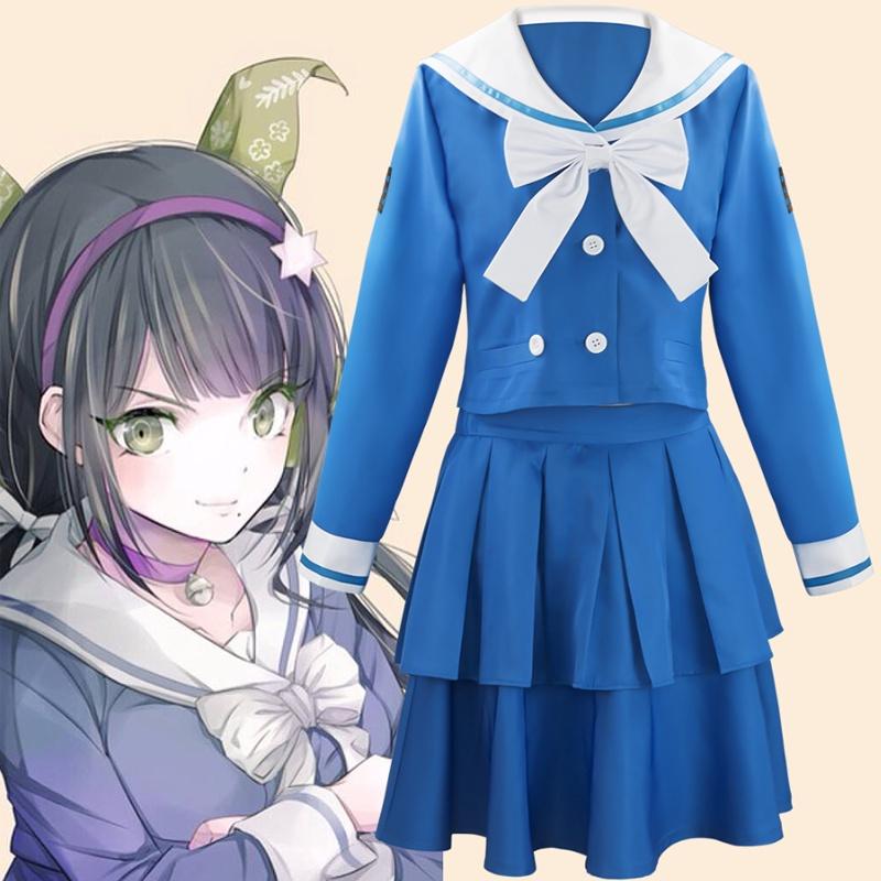 Anime Danganronpa V3 Killing Harmony Women's Cosplay Costume Set With High-quality Uniform Cloth