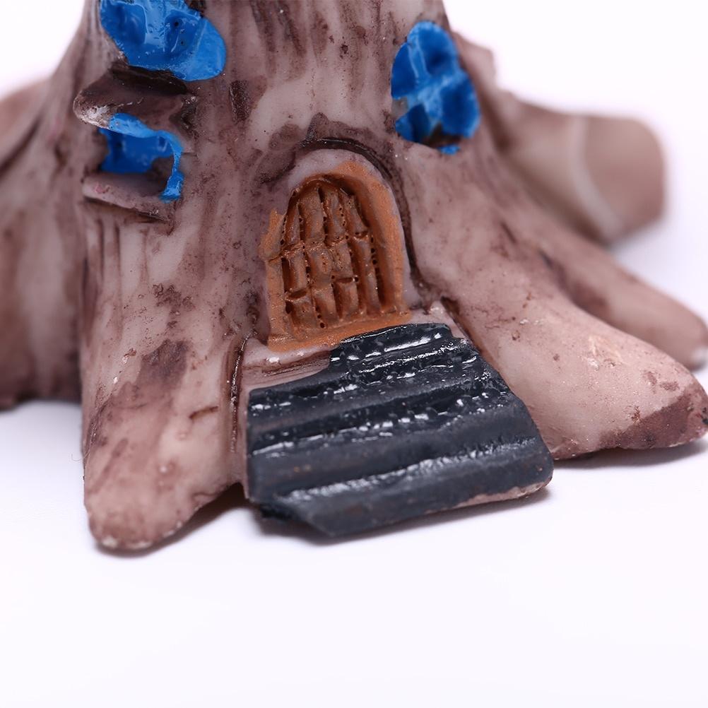 1 Stück Künstliche Bäume Feengarten Mini-Pflanzen Heimtisch Bonsai-Dekor 3 Farben Puppenhaus