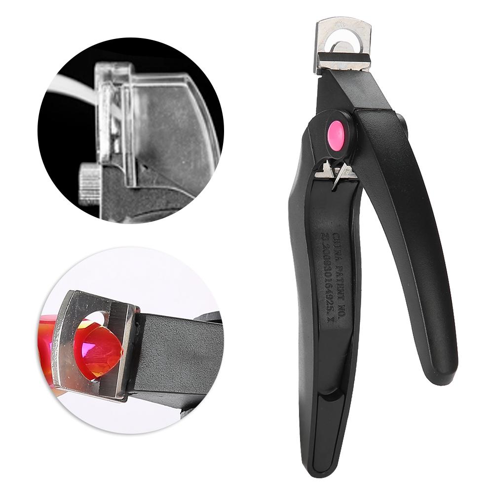 

Professional U Shape Nail Art Clipper Scissors Manicure False Nail Tip Cutter