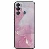 For Tecno Pova Neo Case Marble Soft Silicone Back Cover Phone Case for Tecno Pova Neo Bumper Coque LE6 Shockproof PovaNeo Funda