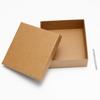 Individually Packaged Box, Kraft Paper Solid Color Belt Box, Gift Box, Exquisite.