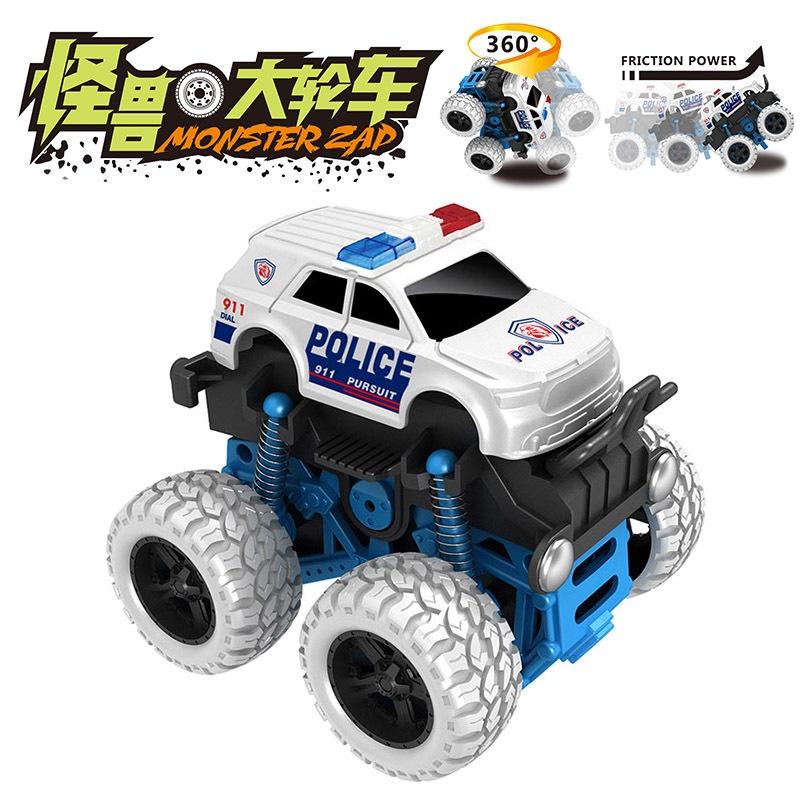 Exciting Inertia Toy Police Car For Boys Wholesale Gift For Children With Abs Material