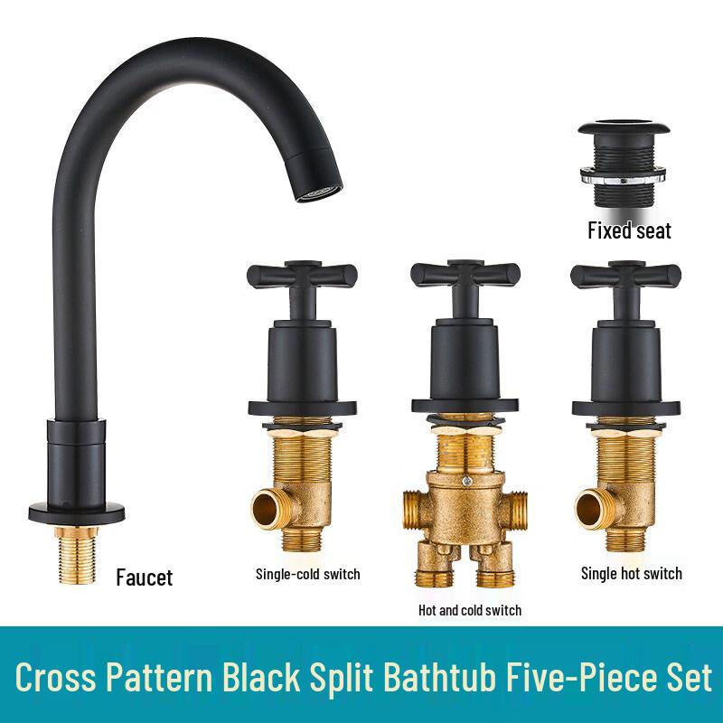 TLXT Bathtub Faucet Diverter Valve Set