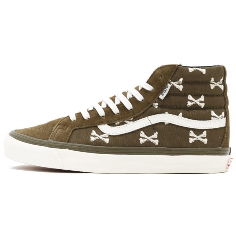 

WTAPS X Vans OG SK8 Hi LX Bones Vans VN0003T0KBD 37