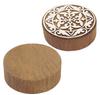 IBA Indianbeautifulart Textile Printing Block Mandala Hand Carved Wooden Stamp Wood Block Printing Textile Stamps For Fabric  Pottery Blocks-3