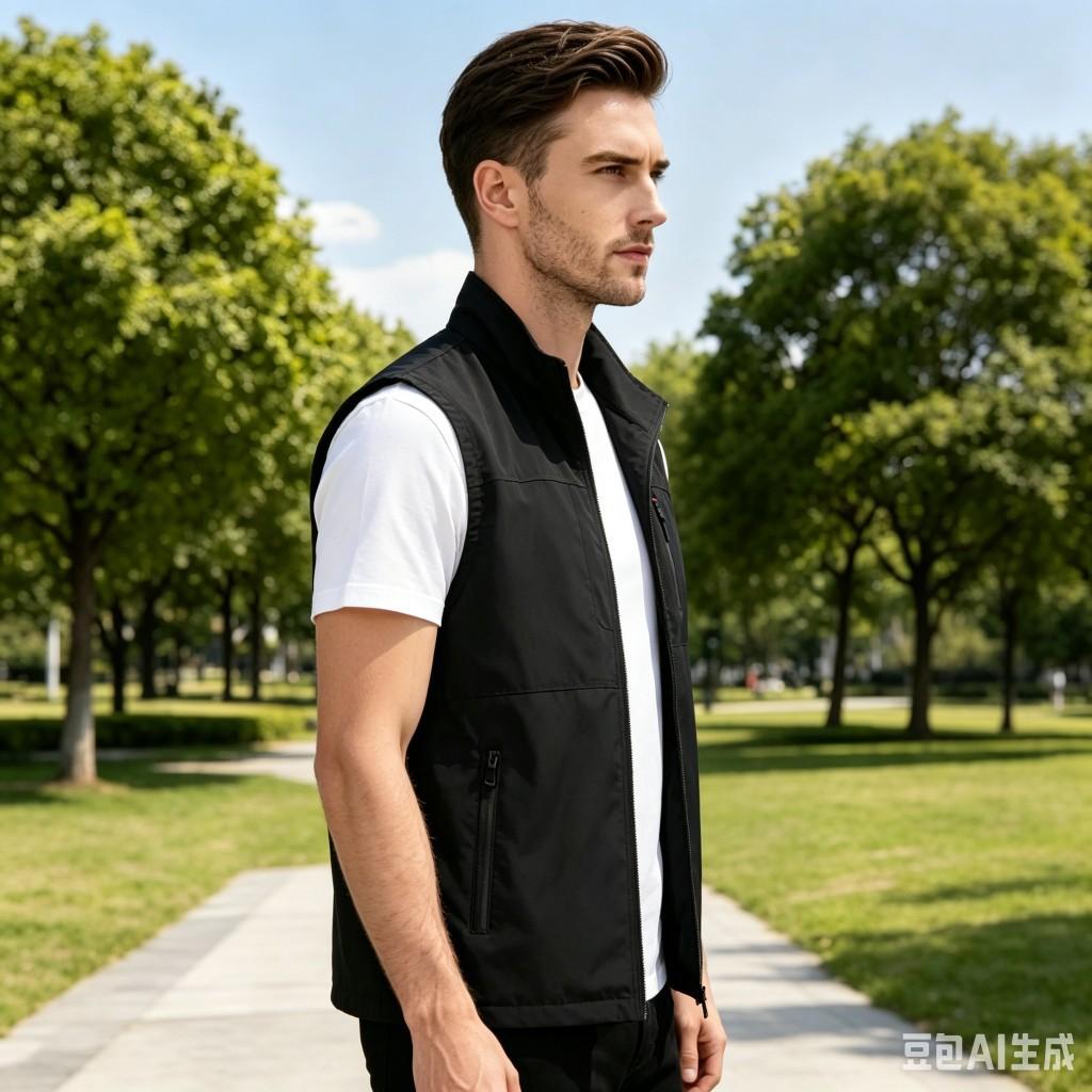 2026 cross-border tooling vest thin outdoor vest tooling multi-pocket clip outer wear
