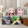 1Pc Monster Musume Pillow Case Fashion Square Pillowcase Bedroom Sofa Room Ins Decoration Leisure