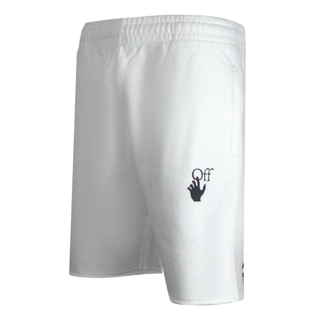 Off-White Unisex Adult Caravaggio Arrow Sweat Shorts