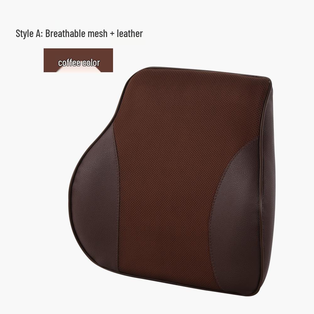 Memory Foam Car Lumbar Support Pillow Set for Drivers