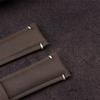 Watch Strap 20mm 22mm Vintage Sude Band Replacement Wristband Handmade Stitching Watchband Polished Clasp for Omega for Seiko