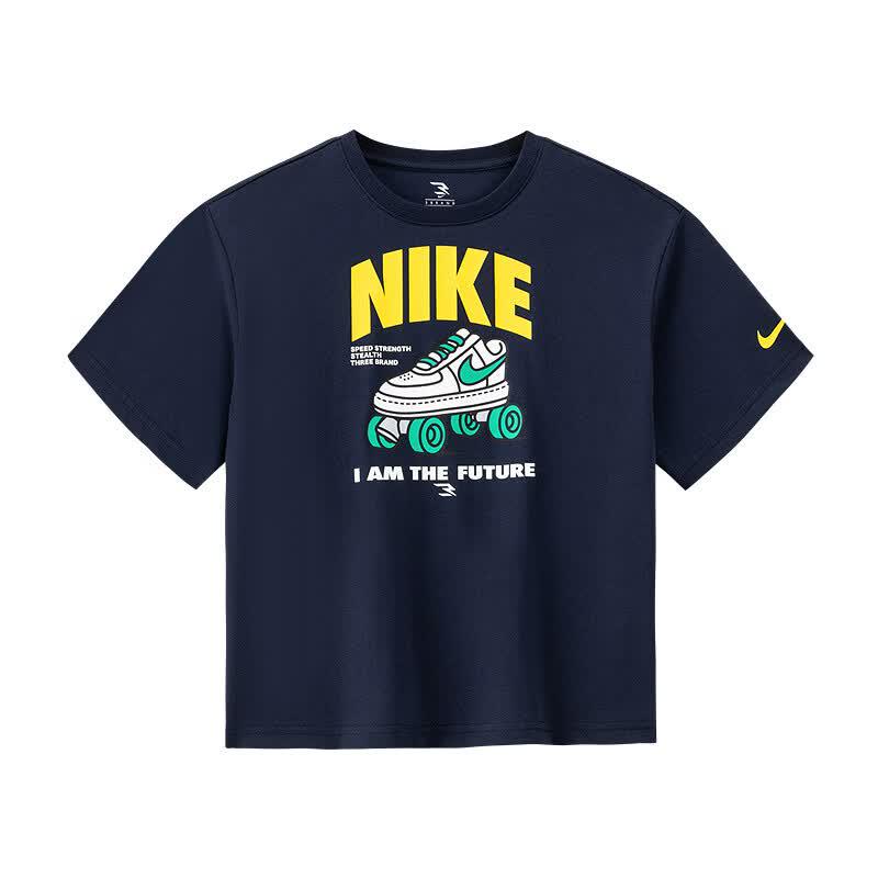 NIKE 3BRAND Kids  Printed Short Sleeve T-Shirt 5
