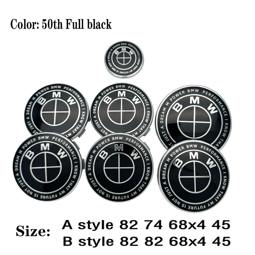 vtdfs3 7PCS ABS Car Hood Front Rear Trunk Emblem Badge For mini BMW 50th Anniversary E60 E93 E87 G01 G20 X3 X5 F30 F20 E36 E46 E53 E90