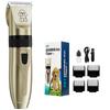 Quiet Motor Pet Hair Cutter Multipurpose Grooming Tool Ergonomic Handle Detachable Blades for Dog Cats Trimming Styling
