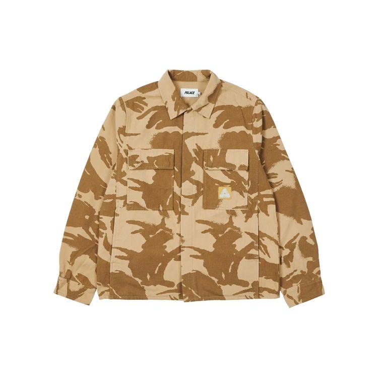 

Palace Canvas Desert Camouflage Denim Jacket Unisex Jacket Yellow P20SHT034 M