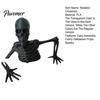 Luminous Bone Art for Landscaping Halloween Planter Skeleton Ornament, Glow-in-The-Dark Figurine, Break Through The Fluorescent Decor Night Soil Human