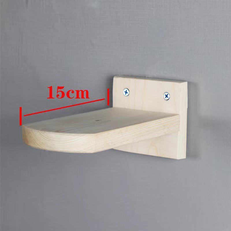 2026 Space-Saving Wall-Mounted Cat Tree & Climbing Frame with Solid Wood Platforms