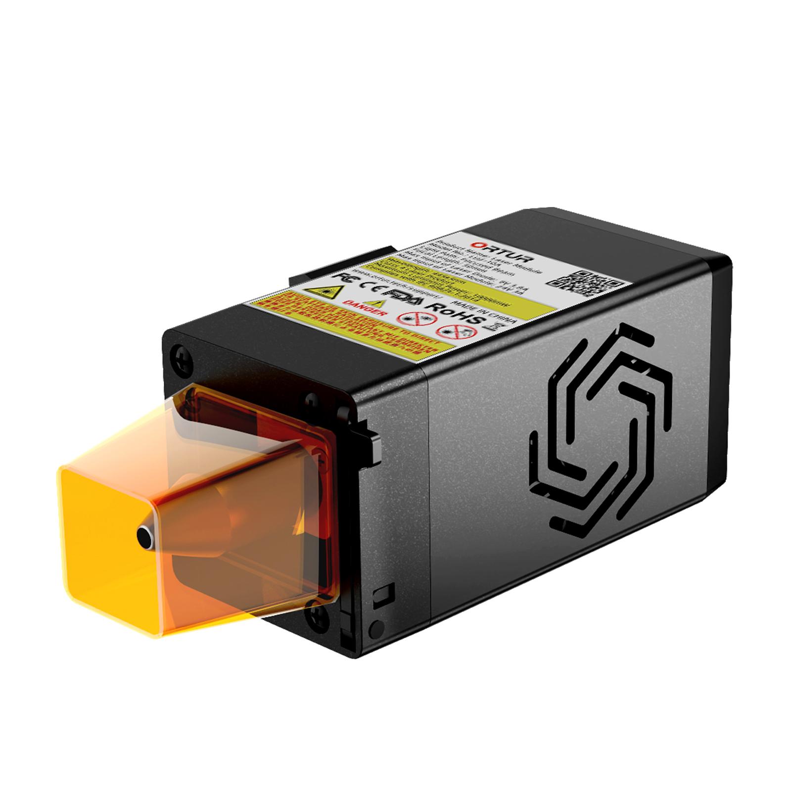 

Гравірувальний лазерний модуль Ortur LU2-10A Ultra-Fine Compressed Spot підходить для Laser Master 2 10-US