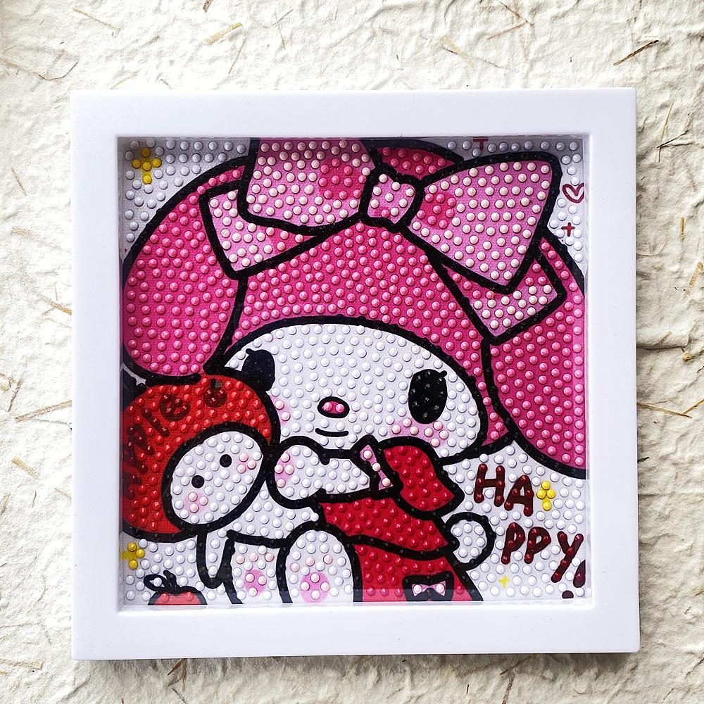 Children'S Diamond Painting Handmade Diy Masonry Painting Cartoon Diamond Sticker Bedroom Living Room Decorative Painting Photo Frame